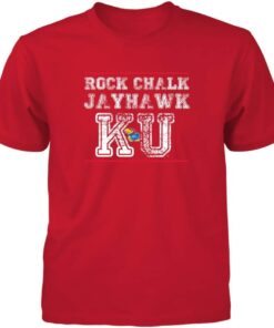 Kansas Jayhawks Hoodie, Rock Chalk Jayhawk Ku Gifts for Fans