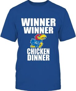 Kansas Jayhawks Hoodie, Winner Winner Chicken Dinner, Ku Gifts for Fans