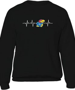 Kansas Jayhawks Mens Crewneck Sweatshirt Gifts for Fans