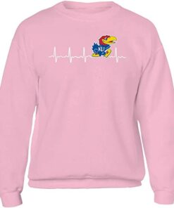Kansas Jayhawks Mens Crewneck Sweatshirt Gifts for Fans