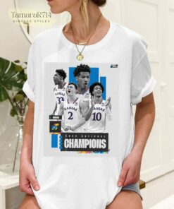 Kansas Jayhawks National Champions 2022 NCAA Divison KU Shirt