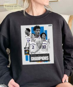 Kansas Jayhawks National Champions 2022 NCAA Divison KU Shirt