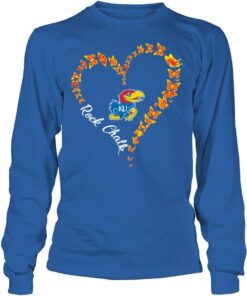 Kansas Jayhawks Shirt, Butterflies Heart