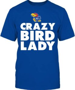 Kansas Jayhawks Shirt, Crazy Lady Gifts for Fans