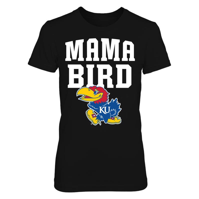 Kansas Jayhawks Shirt For Women, Mama Bird Women's Shirt, Kansas Apparel