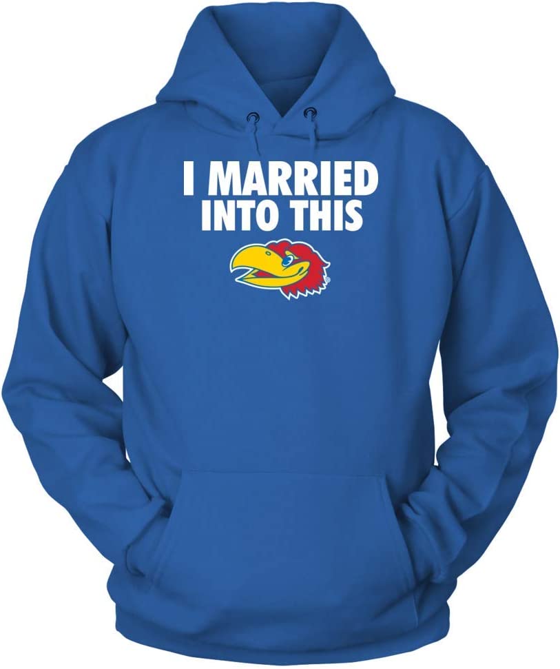 Kansas Jayhawks Shirt, I Married Into This Gifts for Fans