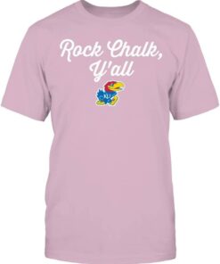 Kansas Jayhawks Shirt, Rock Chalk Y'all Gifts for Fans