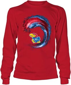 Kansas Jayhawks Shirt, Wave Gifts for Fans