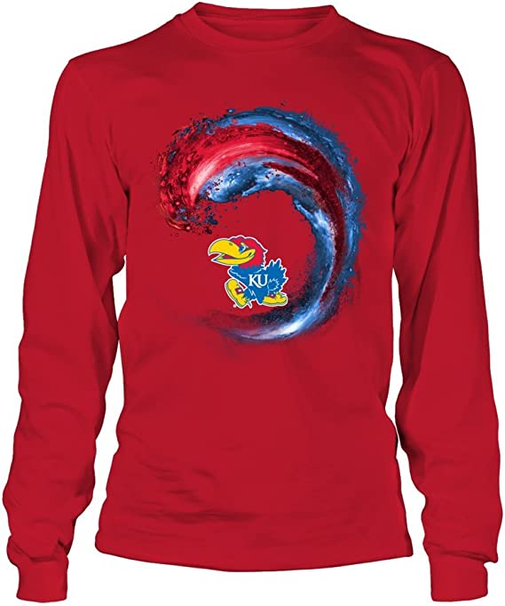 Kansas Jayhawks Shirt, Wave Gifts for Fans