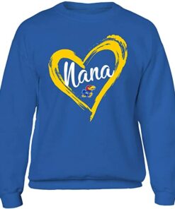 Kansas Jayhawks Sweatshirt, Drawing Heart Nana