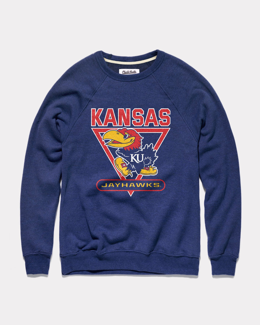 Kansas Jayhawks Victory Crewneck Sweatshhirt Gifts for Fans