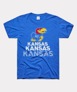 Kansas Stacked Tee Gifts for Fans
