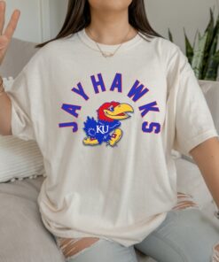 Kansas University Tshirt, KU Tee, Jayhawks Shirt Trendy Jayhawks Tshirt, Jayhawks Game Day Shirt