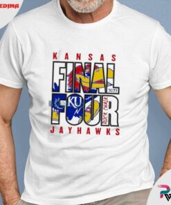 Kansas jayhawks ncaa men’s basketball final four 2022 shirt