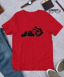 Kentucky, Cardinal Face, Louisville Cardinals, U of L Basketball, U of L Football, Short-Sleeve Unisex T-Shirt
