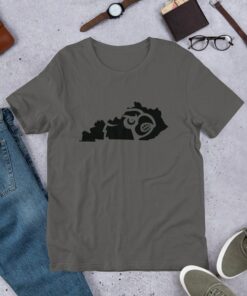 Kentucky, Cardinal Face, Louisville Cardinals, U of L Basketball, U of L Football, Short-Sleeve Unisex T-Shirt