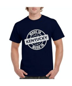 Kentucky State Flag Made in Kentucky Louisville Men's Short Sleeve T-Shirt
