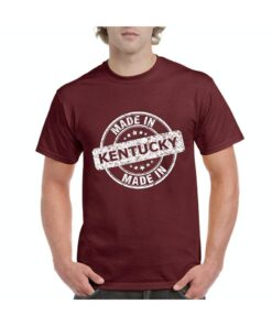 Kentucky State Flag Made in Kentucky Louisville Men's Short Sleeve T-Shirt
