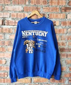 Kentucky Wildcats Basketball Raglan Crewneck, University Of Kentucky Sweatshirt