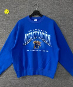 Kentucky Wildcats Vintage Crewneck, University Football Fan Shirt