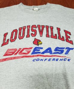 LOUISVILLE CARDINALS - BIG EAST GRAY T-SHIRT