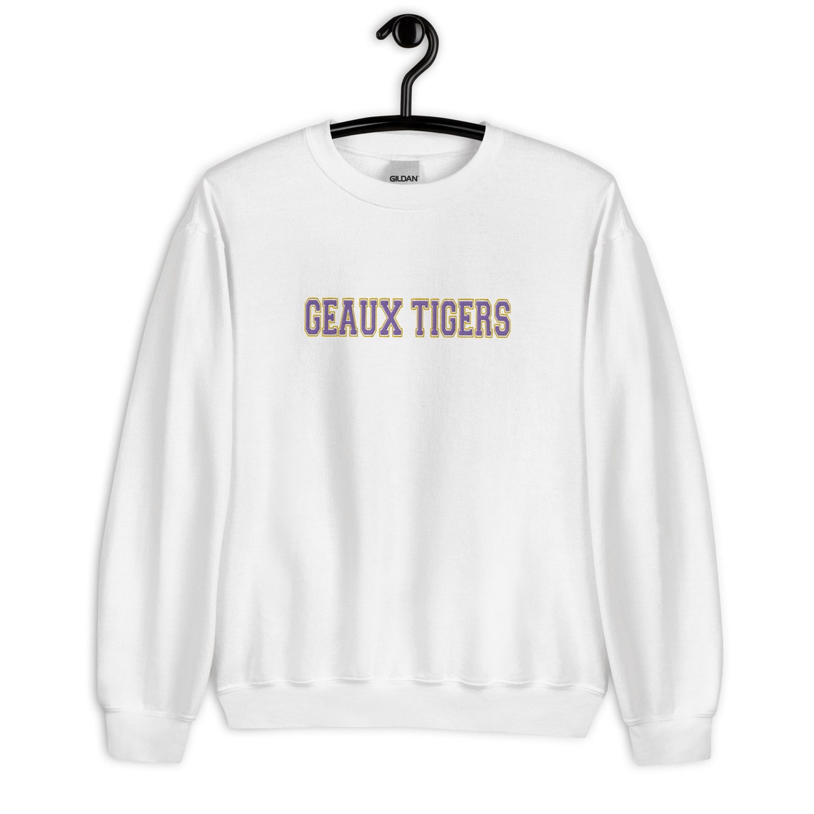 LSU Geaux Tigers Embroidered Sweatshirt
