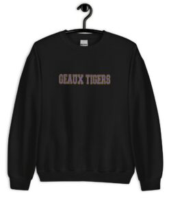 LSU Geaux Tigers Embroidered Sweatshirt