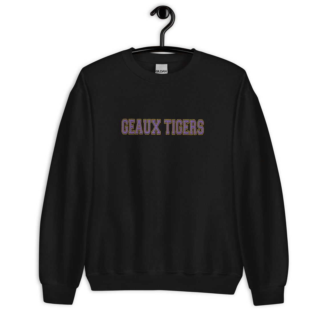 LSU Geaux Tigers Embroidered Sweatshirt