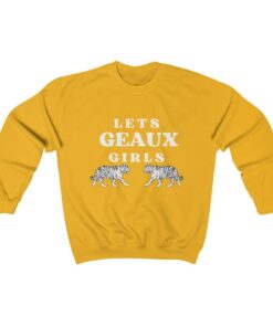 LSU Let's Geaux Girls Crewneck Sweatshirt