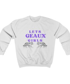 LSU Let's Geaux Girls Crewneck Sweatshirt