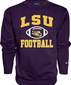 LSU Tigers Blue 84 Men's Crewneck Sweatshirt Team Color Football