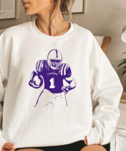 LSU Tigers Football Sweatshirt, University Sweatshirt