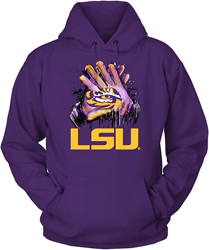 LSU Tigers Hoodie - LSU Tiger Hand- Limited Edition