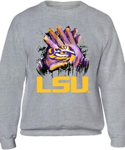 LSU Tigers Hoodie - LSU Tiger Hand- Limited Edition