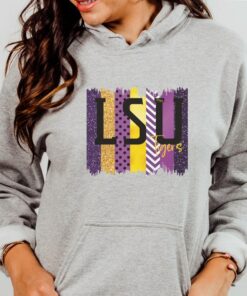 LSU football hoodie, Cute LSU Game Day Sweatshirt, LSU football hoodie