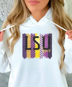 LSU football hoodie, Cute LSU Game Day Sweatshirt, LSU football hoodie