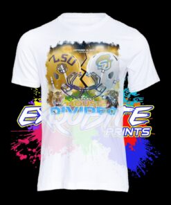 LSU vs Southern House Divided Ready For Sublimation Print