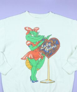 Lady Gator Florida State 1990's Vintage Crewneck Sweatshirt