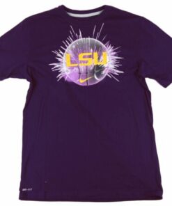 Licensed LSU Tigers Basketball Purple T-Shirt