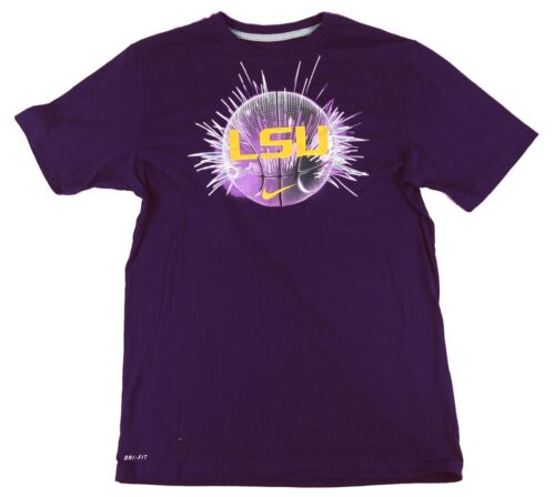 Licensed LSU Tigers Basketball Purple T-Shirt