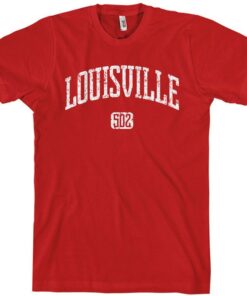 Louisville 502 T-shirt - Men and Unisex Louisville Kentucky Tee
