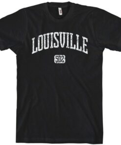 Louisville 502 T-shirt - Men and Unisex Louisville Kentucky Tee