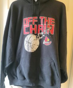 Louisville Cardinal Sweatshirt Black Off The Chain University Football Fan Shirt Gifts for NCAA Fans