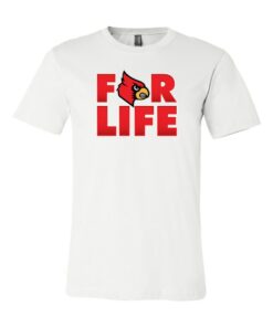 Louisville Cardinals 4 Life T-Shirt, Louisville Team Shirt Reprinted, Uofl Sweatshirt, University of Louisville Sweatshirt