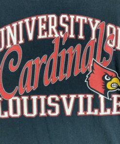Louisville Cardinals Adult Small S T Shirt NCAA University Football Fan Shirt Gifts for NCAA Fans