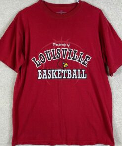 Louisville Cardinals Basketball Shirt NCAA Short Sleeve Shirt