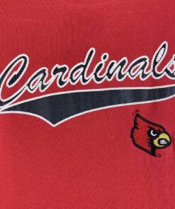 Louisville Cardinals NCAA Size Medium Red Short Sleeve Shirt