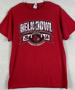 Louisville Cardinals Red T Shirt NCAA