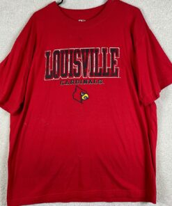 Louisville Cardinals Red T Shirt NCAA