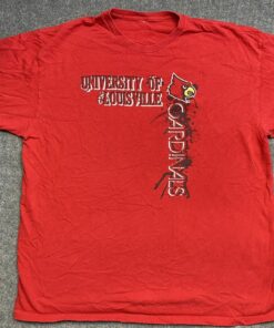 Louisville Cardinals Shirt Mens University Football